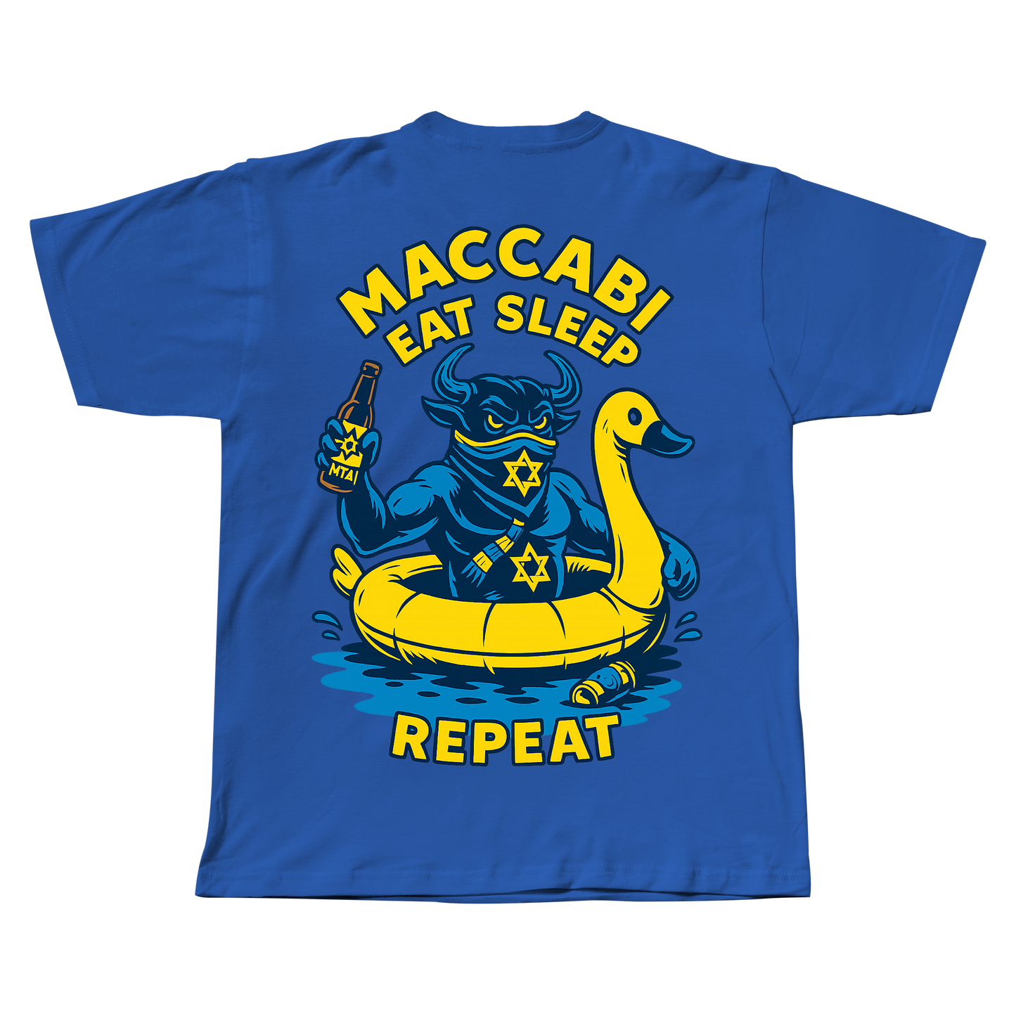 חולצת טי שירט - MACCABI EAT SLEEP REPEAT