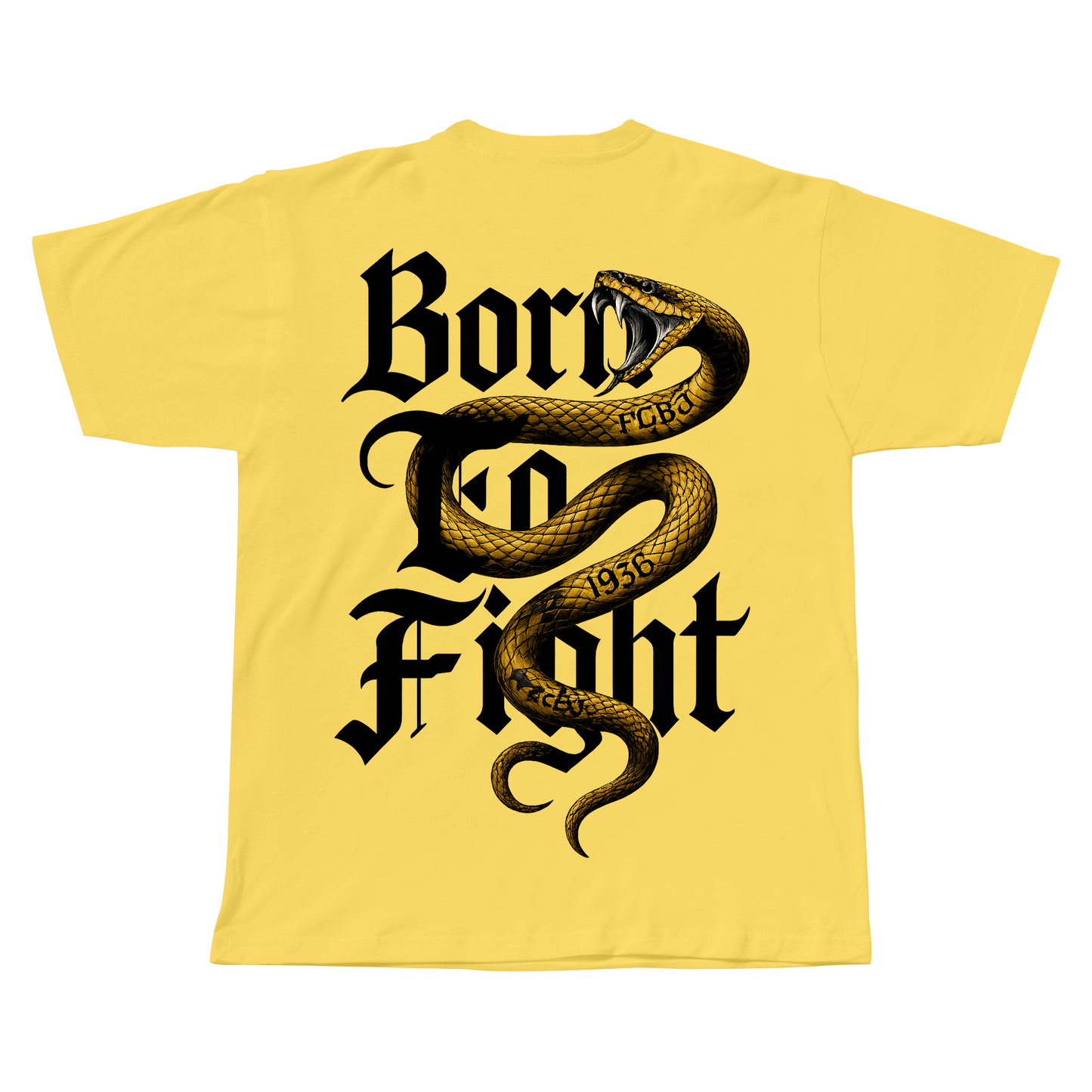 חולצת טי שירט- BORN TO FIGHT 1936