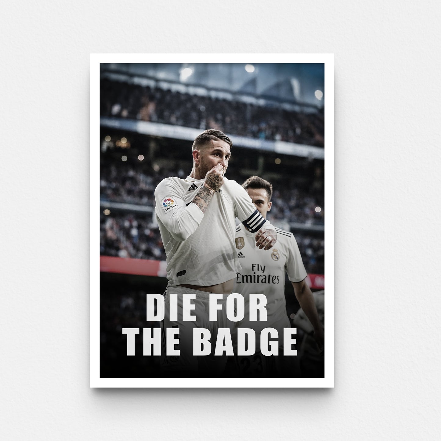 פוסטר ראמוס- die for the badge