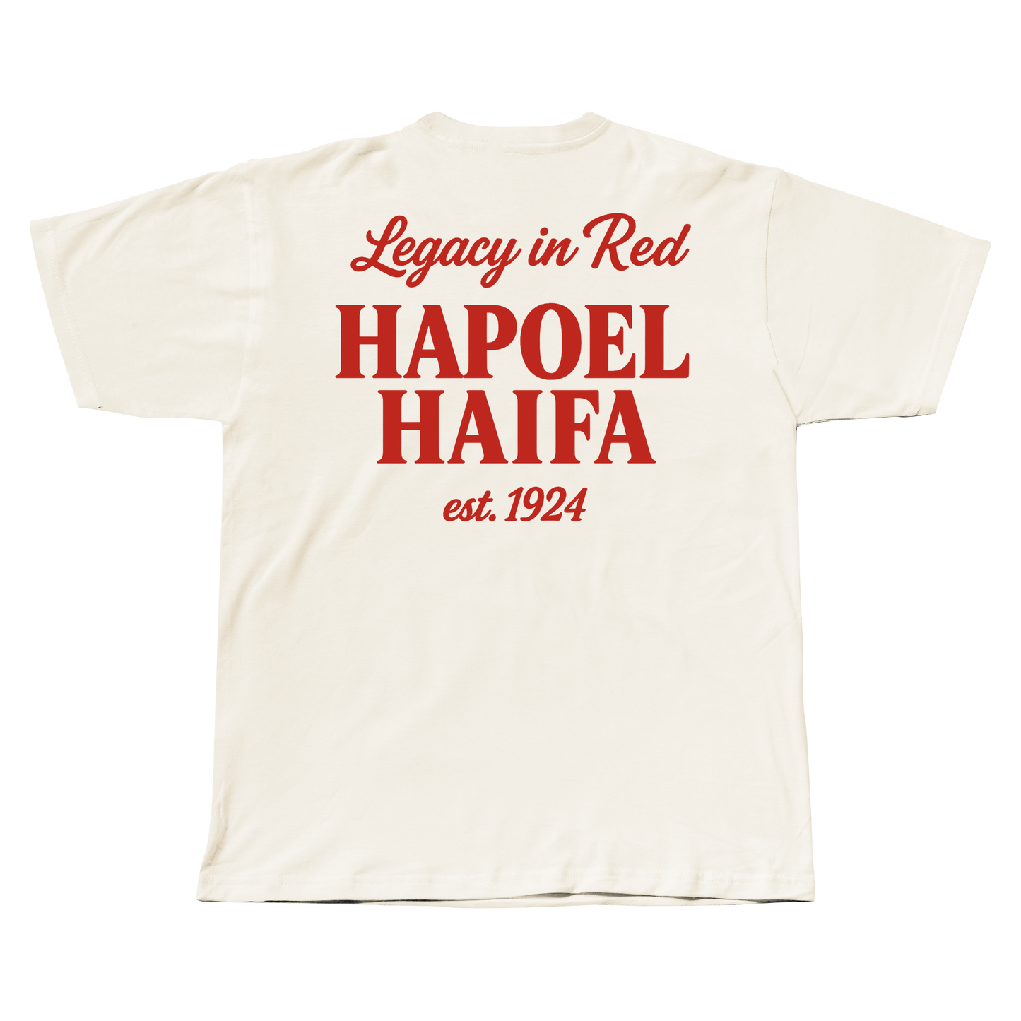 חולצת טי שירט LEGACY IN RED EST 1924