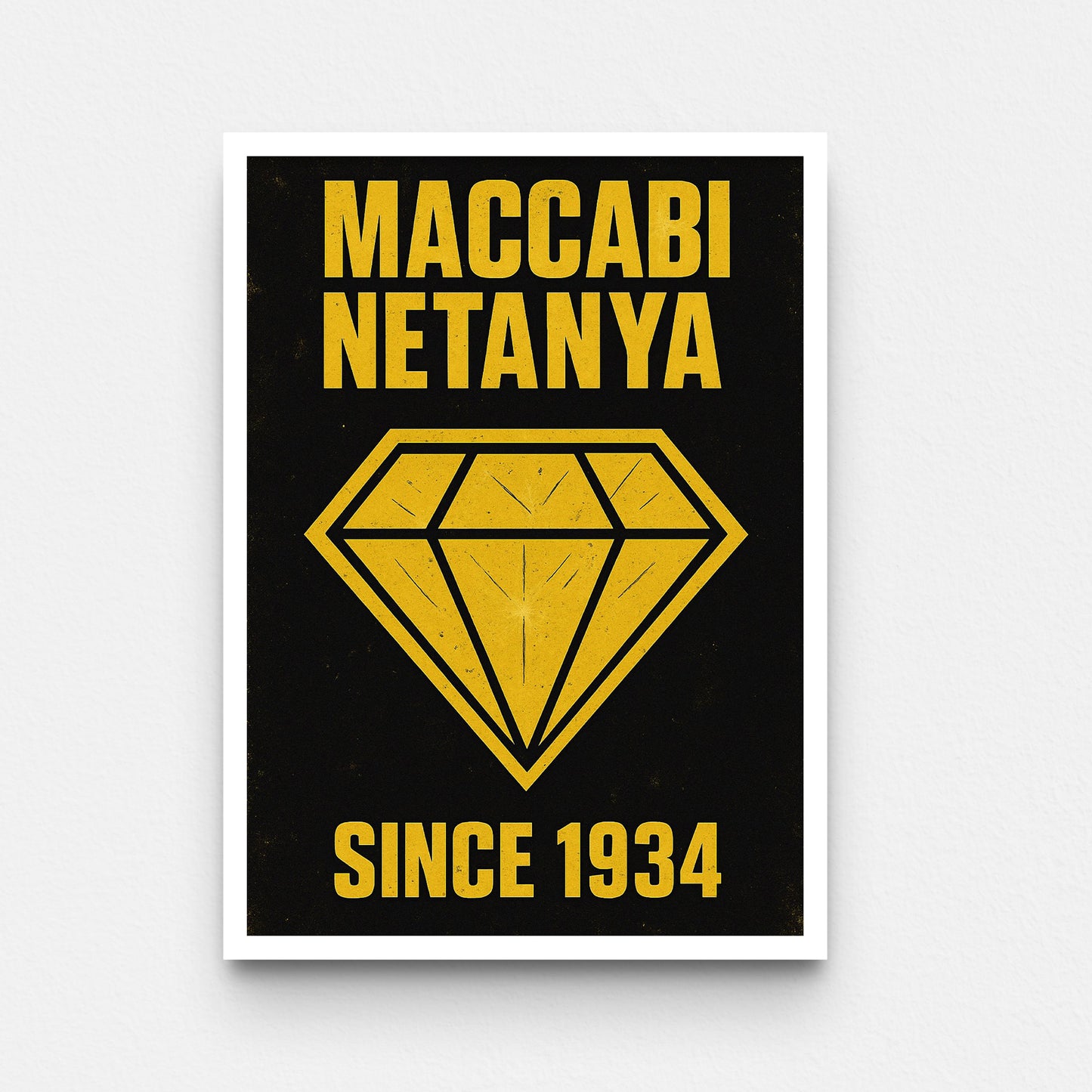 פוסטר- מכבי נתניה היהלומים