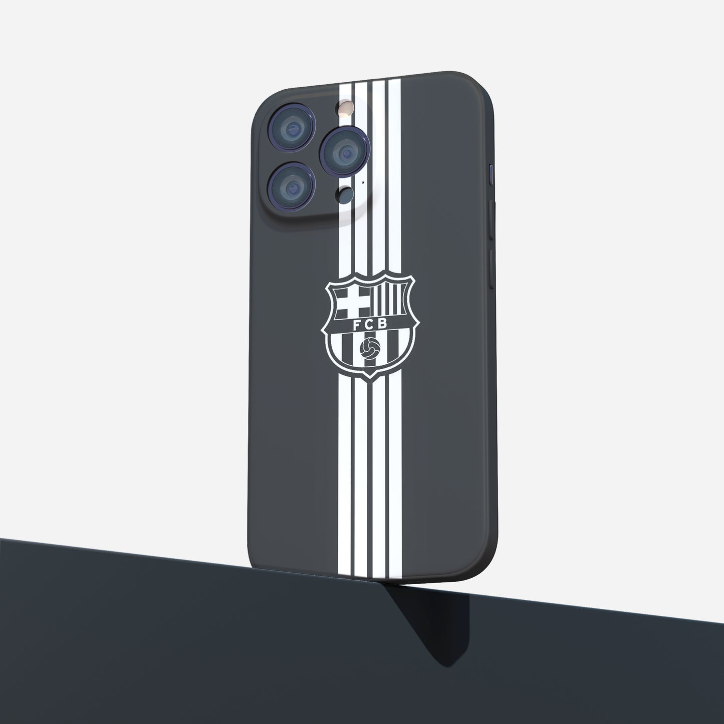 כיסוי לטלפון ברצלונה- סמל שחור לבן