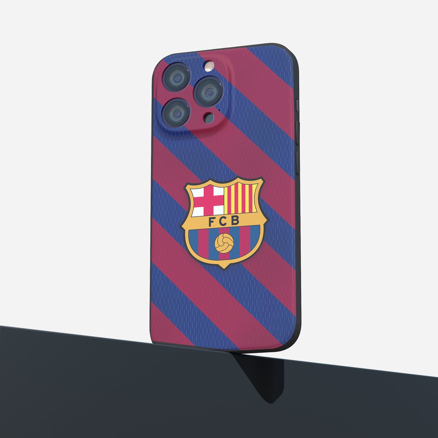 כיסוי לטלפון ברצלונה- סמל כחול אדום