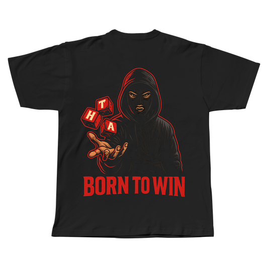 חולצת טי שירט -HTA BORN TO WIN