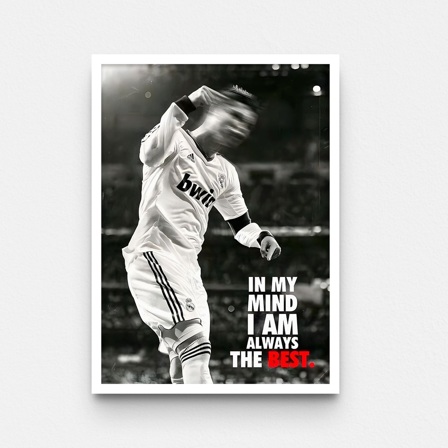 פוסטר רונאלדו- IN MY MIND IM ALWYAS THE BEST