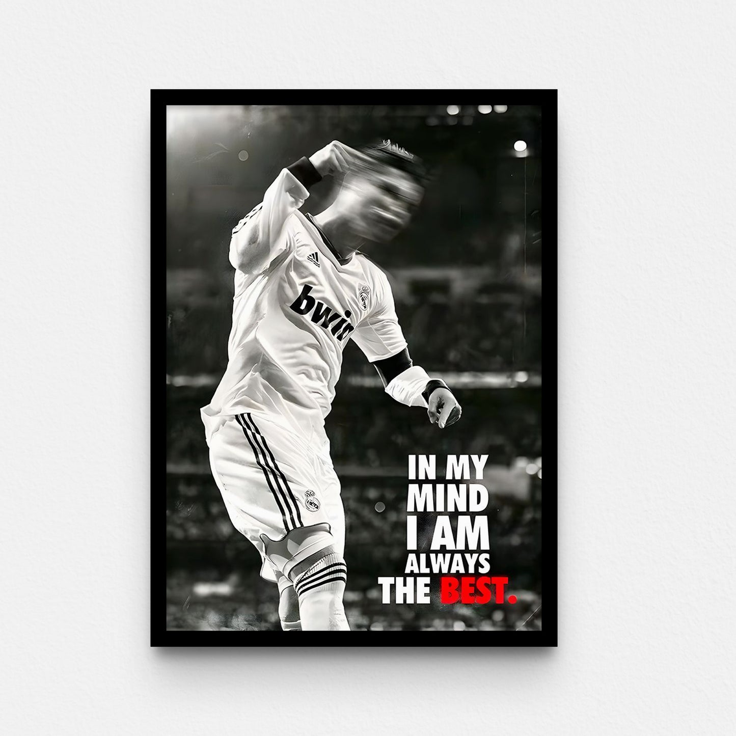 פוסטר רונאלדו- IN MY MIND IM ALWYAS THE BEST