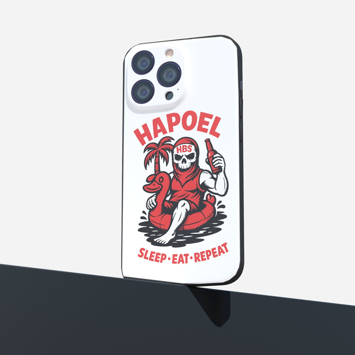 כיסוי לטלפון- HAPOEL EAT SLEEP REPEAT