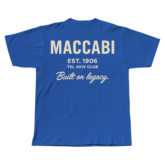 חולצת טי שירט-  MACCABI EST 1906