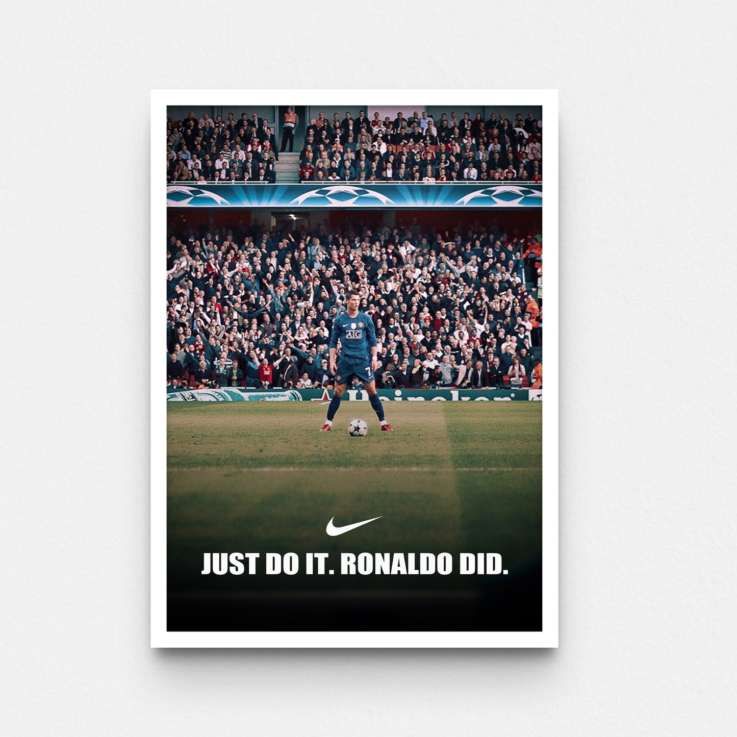 פוסטר רונאלדו- just do it ronaldo did