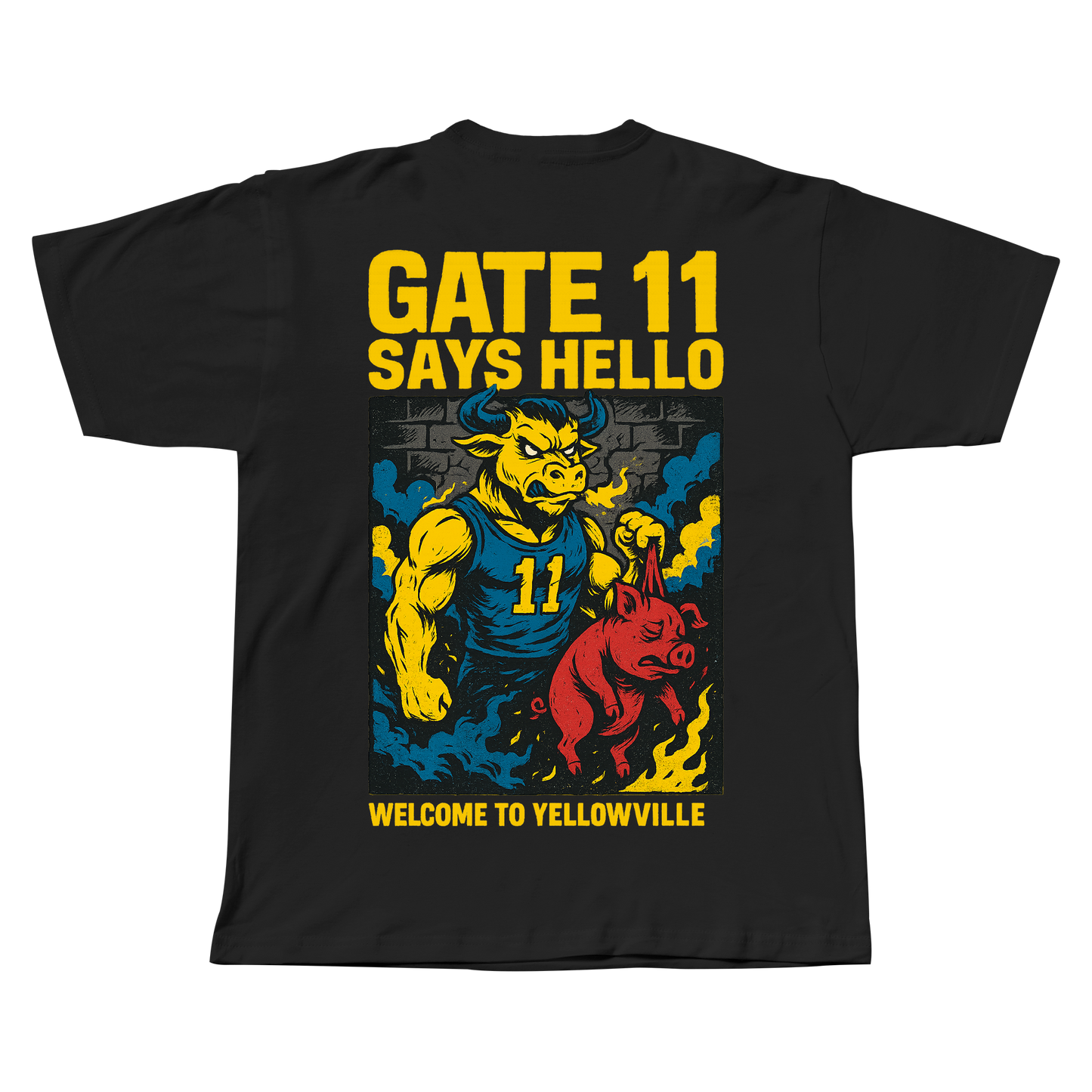 חולצת טי שירט - GATE 11 SAYS HELLO