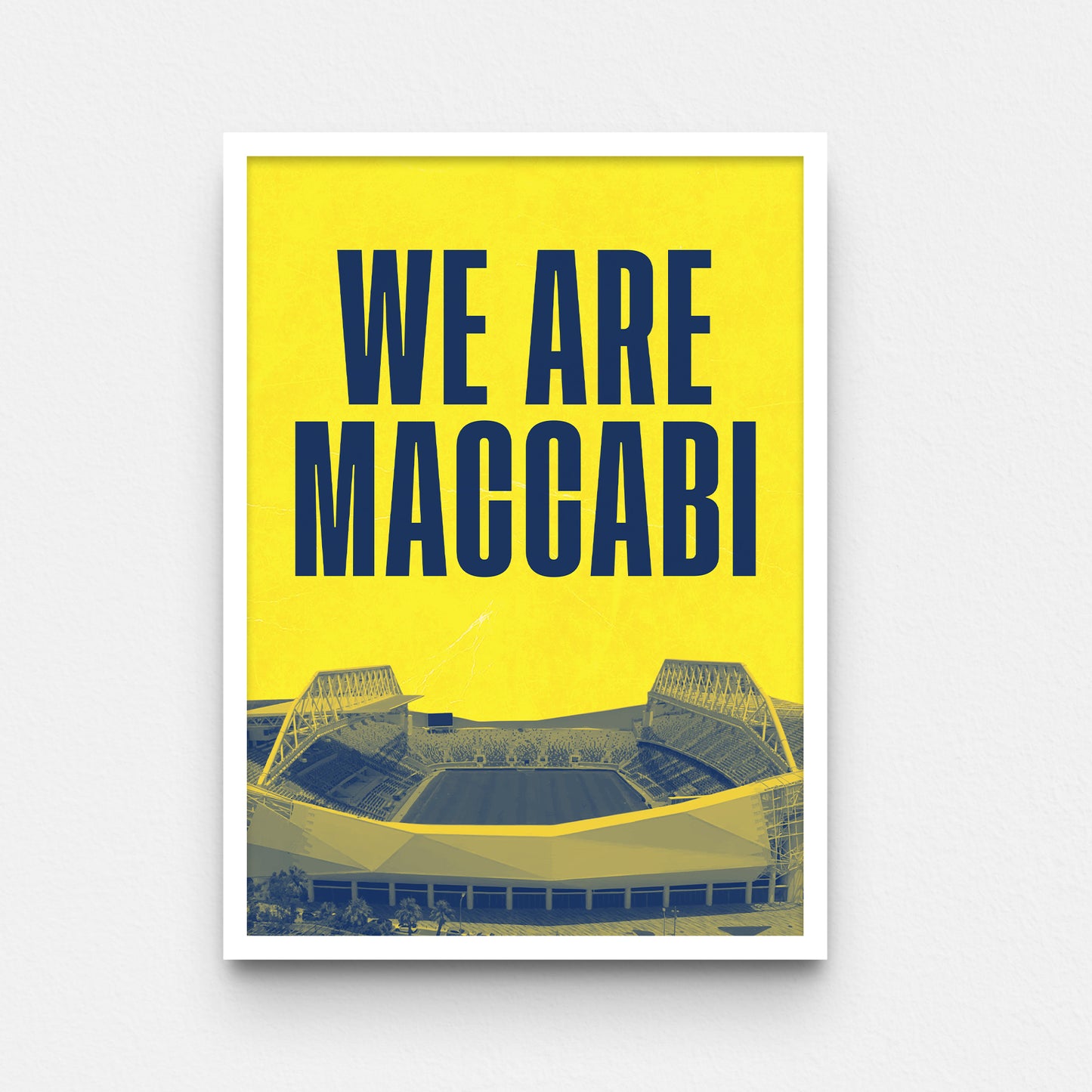 פוסטר- we are maccabi