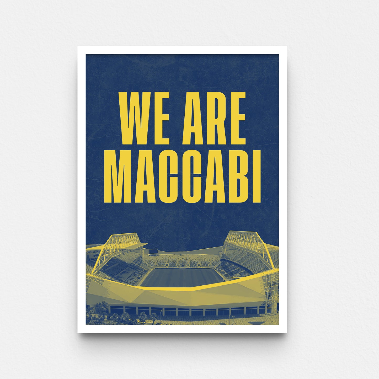 פוסטר- we are maccabi