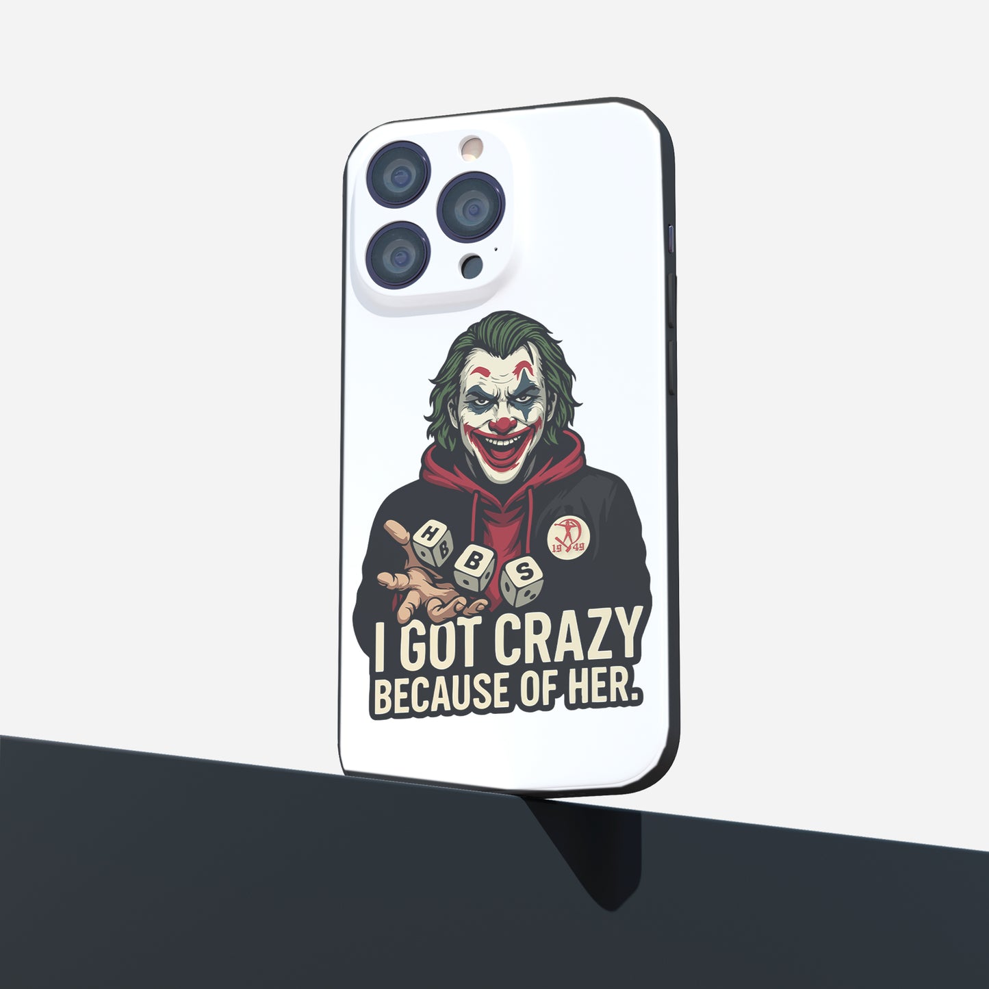 כיסוי לטלפון- I GOT CRAZY BECAUSE OF HER