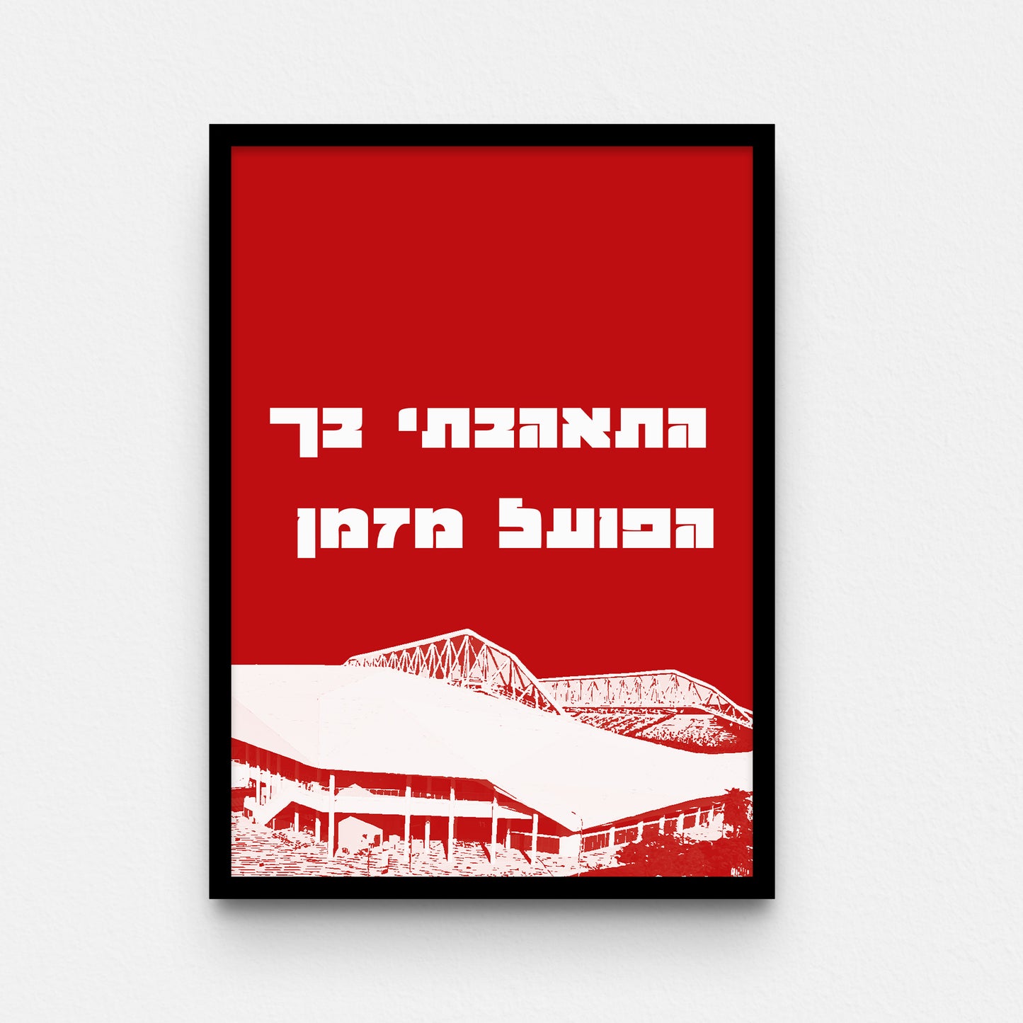 פוסטר- התאהבתי בך הפועל מזמן