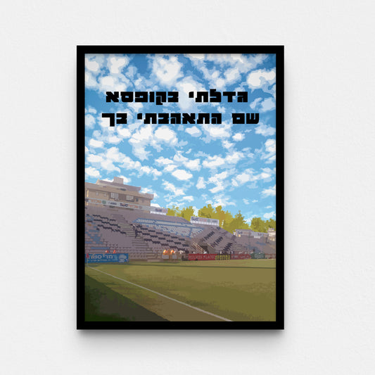 פוסטר- גדלתי בקופסא שם התאהבתי בך