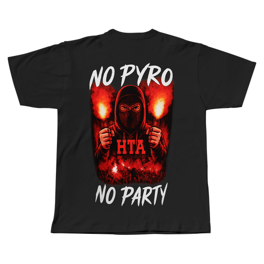 חולצת טי שירט -HTA NO PYRO NO PARTY