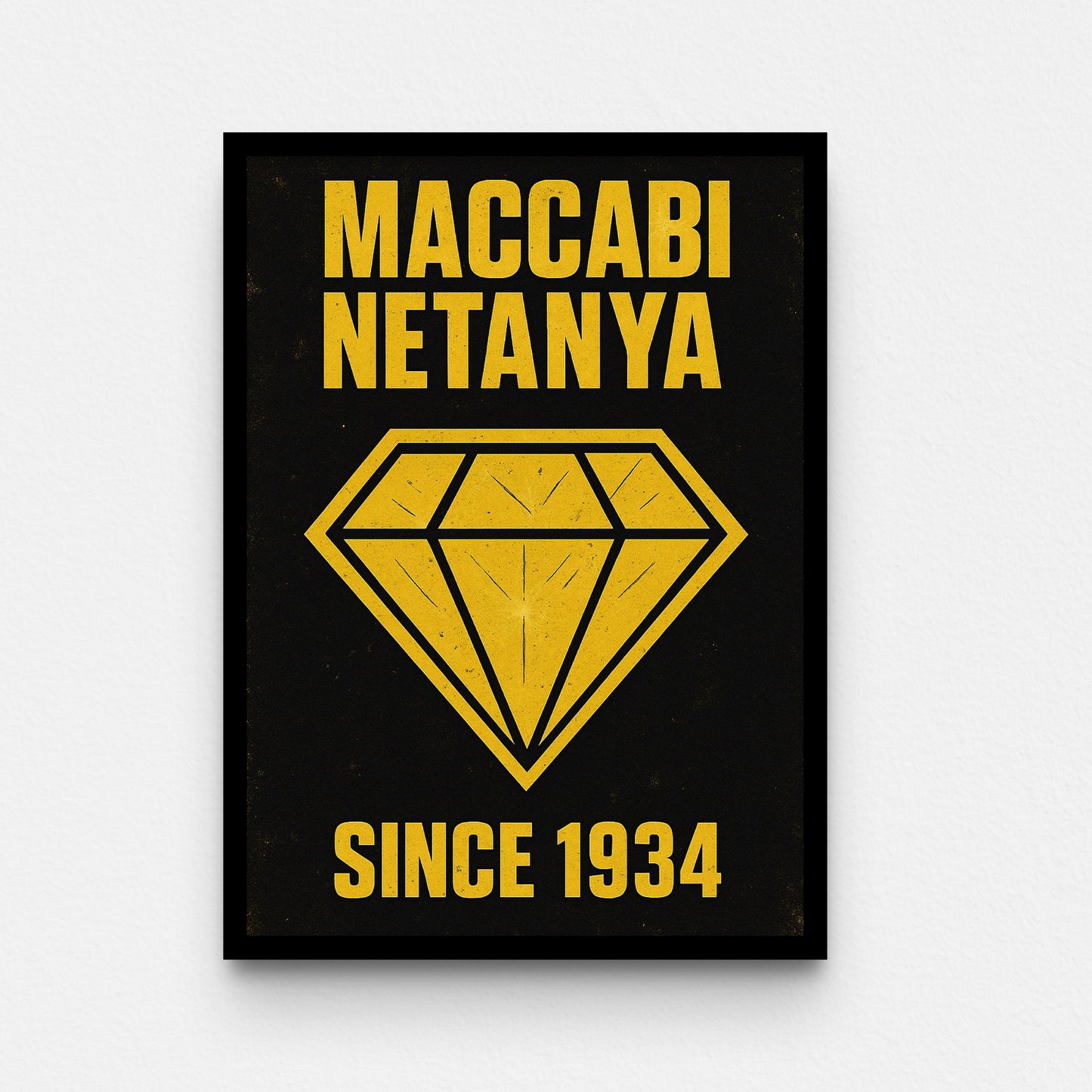 פוסטר- מכבי נתניה היהלומים