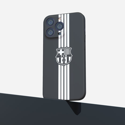 כיסוי לטלפון ברצלונה- סמל שחור לבן