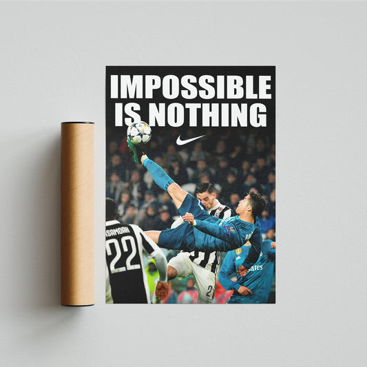 פוסטר רונאלדו- nothing is impossible