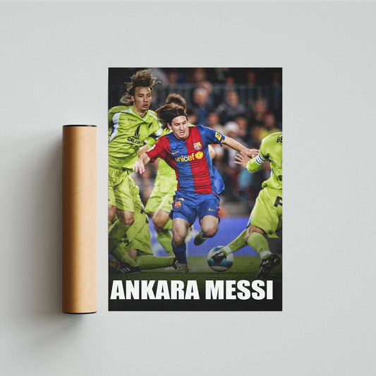 פוסטר מסי- ankara messi