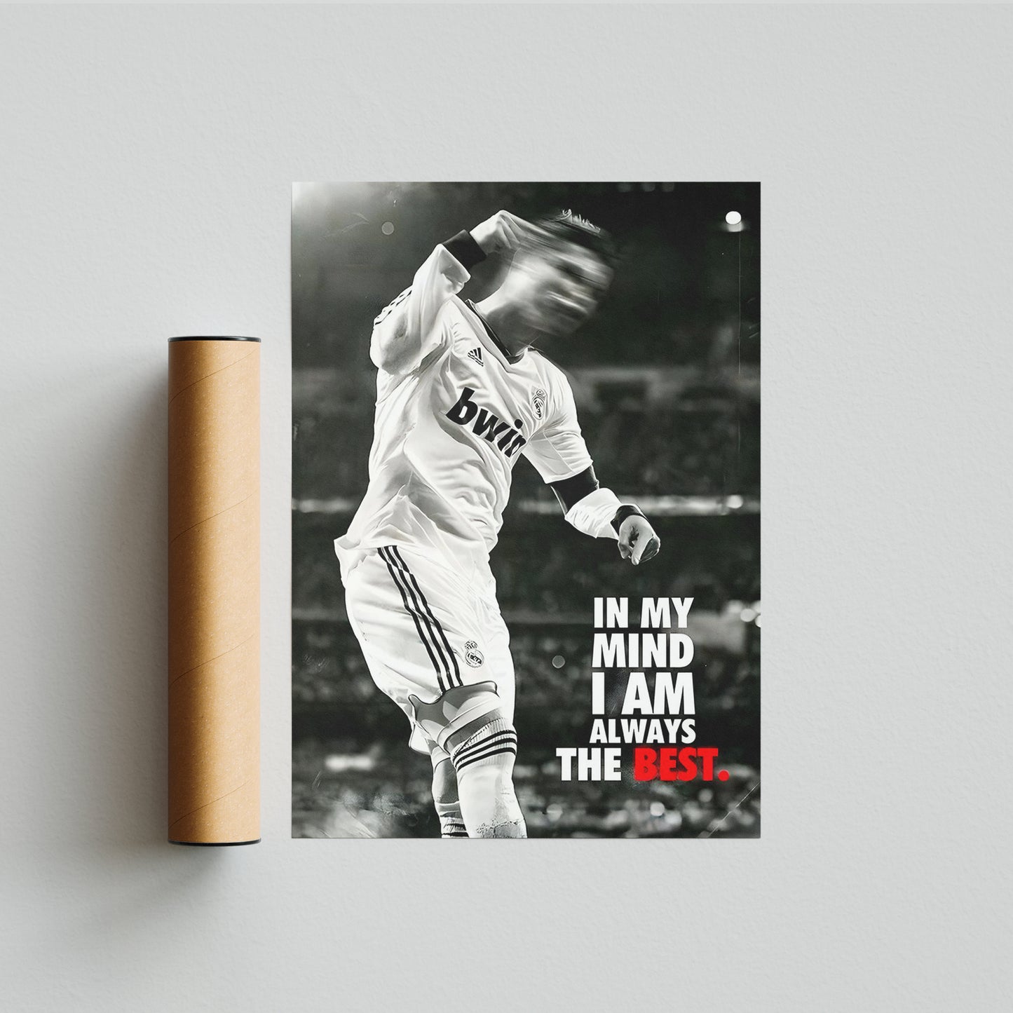 פוסטר רונאלדו- IN MY MIND IM ALWYAS THE BEST
