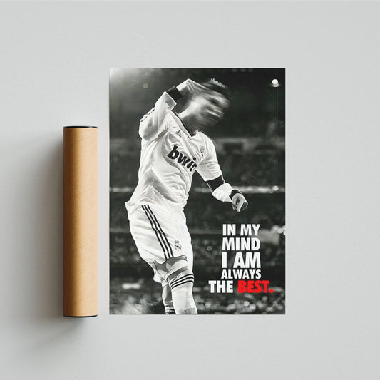 פוסטר רונאלדו- IN MY MIND IM ALWYAS THE BEST
