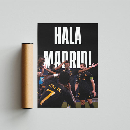 פוסטר ריאל מדריד- HALA MADRID